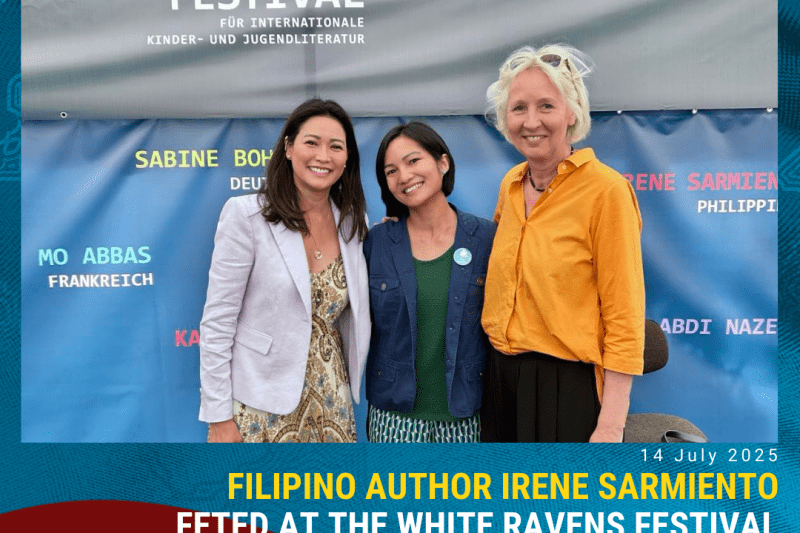 Filipino Author Irene Sarmiento Feted at the White Ravens Festival in Munich