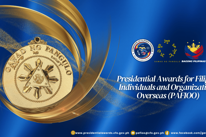 Call for nomination for the 2026 Presidential awartds for filipino and organizations overseas