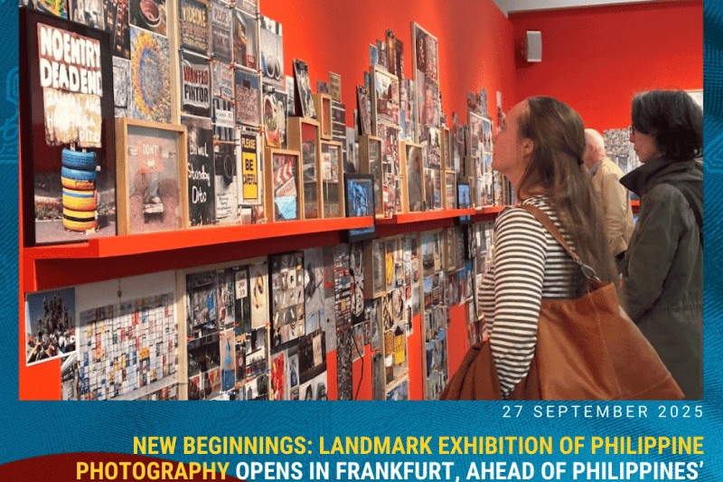 New Beginnings: Landmark Exhibition of Philippine Photography Opens in Frankfurt, ahead of Philippines’ Guest of Honour role at Frankfurt Book Fair