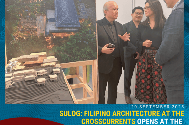 Sulog: Filipino Architecture at the Crosscurrents Opens at the German Architecture Museum in Frankfurt