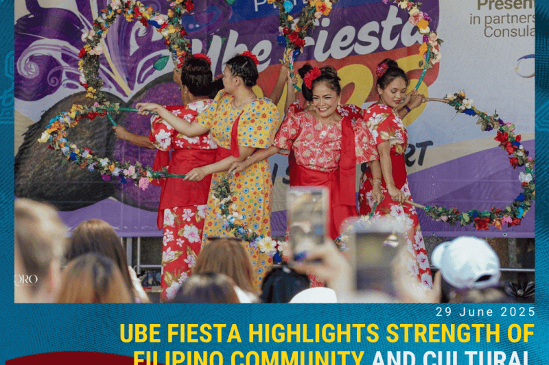 UBE FIESTA HIGHLIGHTS STRENGTH OF FILIPINO COMMUNITY AND CULTURAL PRESENCE IN GERMAN PUBLIC LIFE