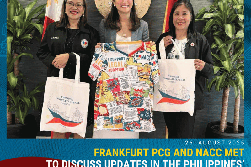 FRANKFURT PCG AND NACC MET TO DISCUSS UPDATES IN THE PHILIPPINES’ LEGAL ADOPTION FRAMEWORK