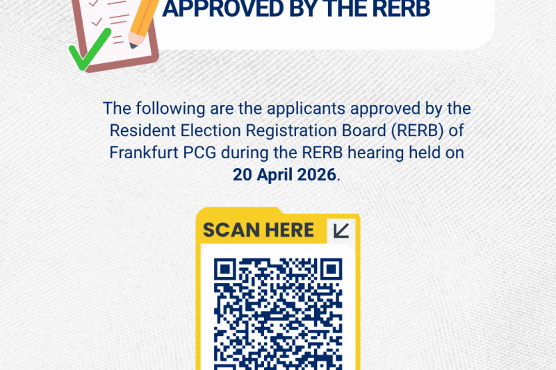 List of applicants approved by the rerb after 20 april 2026 rerb hearing