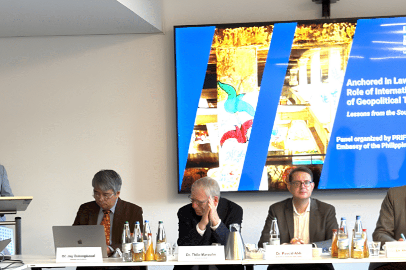 Panel Discussion in Frankfurt Highlights Enduring Importance of International Law in the South China Sea
